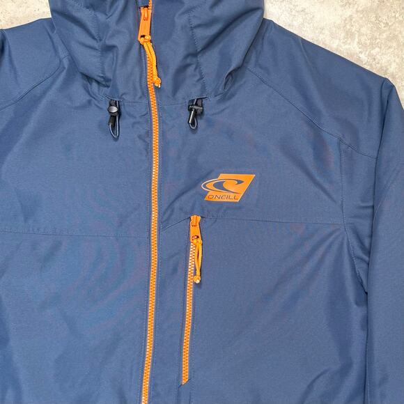 O'Neill Exile Mens Snowboarding Jacket Size L Blue Firewall Coat - Picture 3 of 13